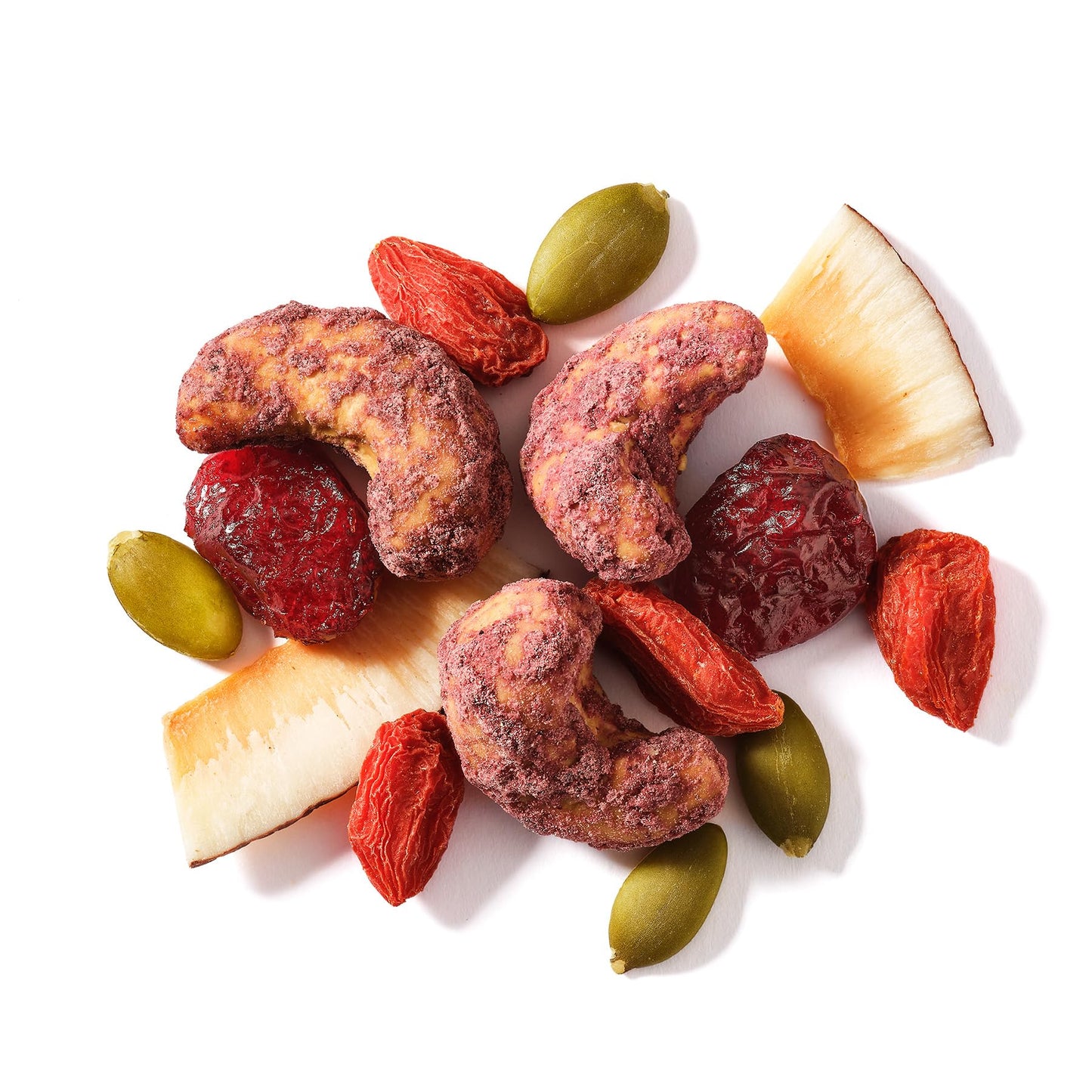 Elan Organic Fiji Mix, 4.8 oz, Non-GMO, Gluten-Free, Vegan, Kosher, Dried Fruits (Dried Goji Berries, Dried Cranberries), Superfood Infused Nuts