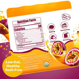 Organic Freeze Dried Passion Fruit Chunks, 9oz/255g | No Additives, Non-GMO, Gluten-Free & Unsweetened | Crunchy Dehydrated Fruits for Smoothies