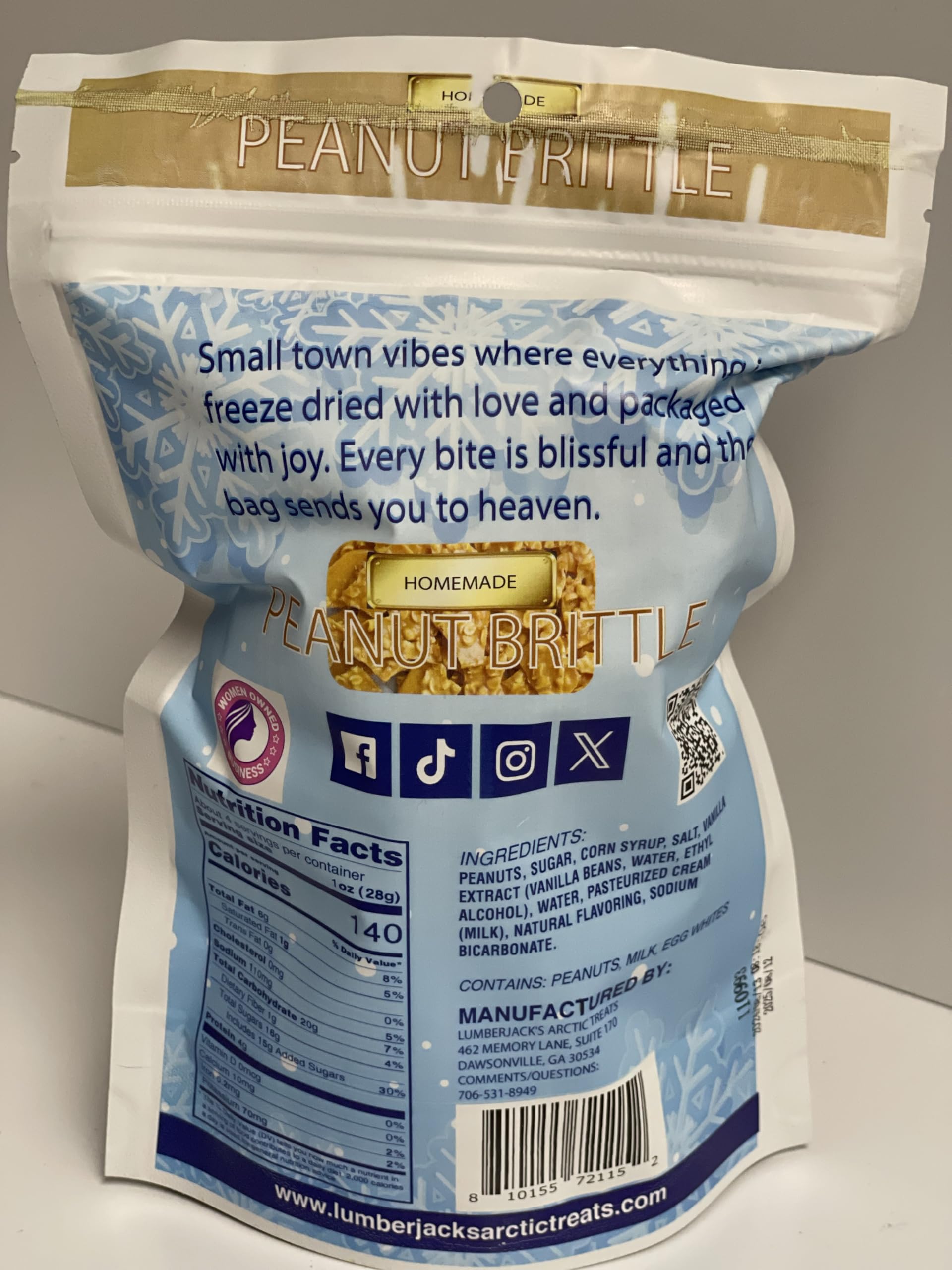 Peanut Brittle (4oz)