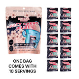 Cherry Blossom Juicy, Chewy Jellies I Premium Konjac Jelly Treats I 10 Sachets per Bag I Vegan, Gluten-Free, Low Calorie I Crafted in Japan I 5g