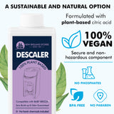 New England Stories Baby Brezza Compatible Descaler 33.8 Fl Oz, Universal Cleaner Solution for Baby appliances, Remove Build-up Extends Machine’s