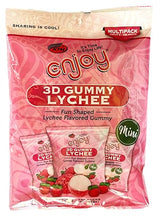 Enjoy Hawaii 3D Fun Shaped Mini Lychee Gummy Multipack