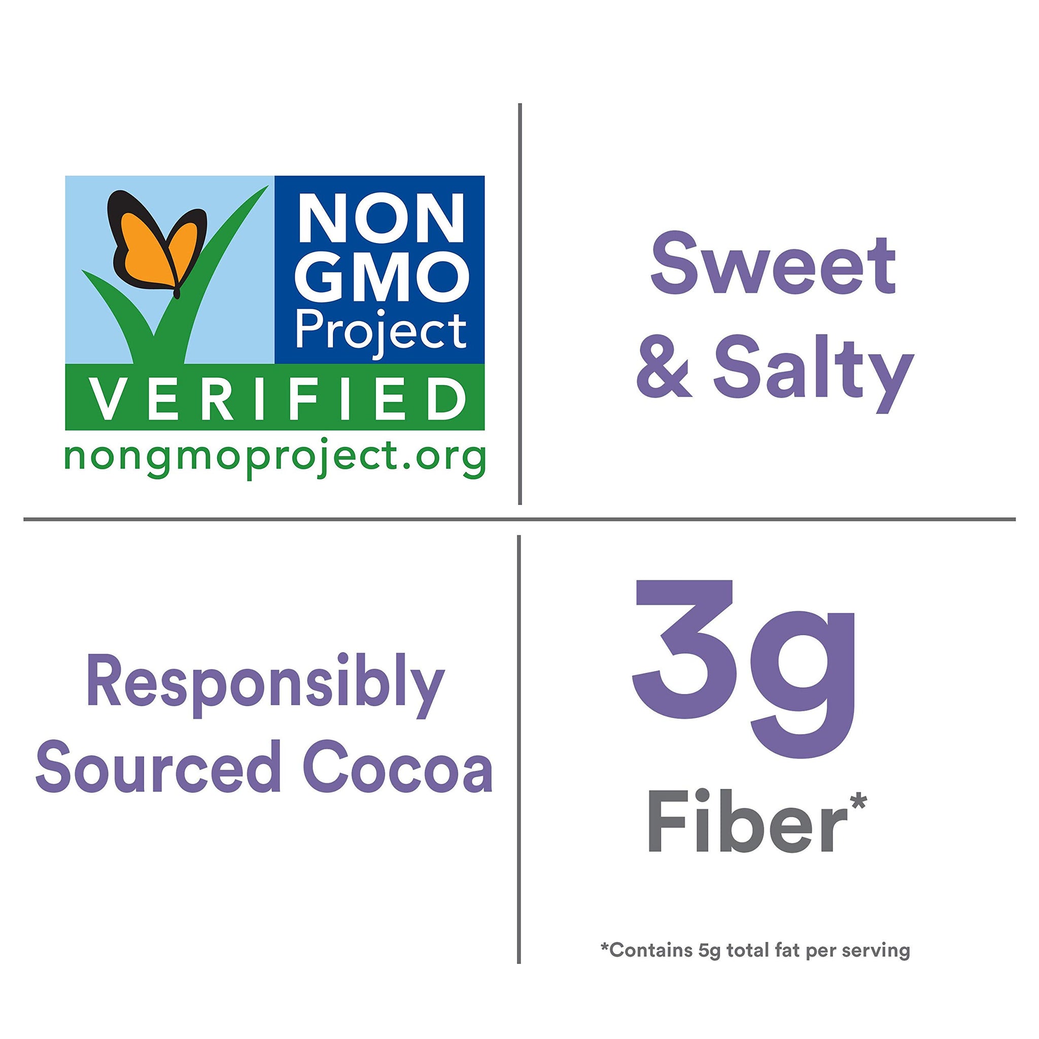 Chewy Granola Bars; Chocolate Almond Sea Salt With Chia