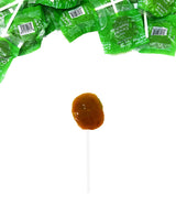 Caramel Apple Tootsie Pops Bulk Lollipops Suckers Filled With Chewy Tootsie Roll Candy Single Flavor Value Pack In Resealable Bag 2 lbs (32 Oz) 50+