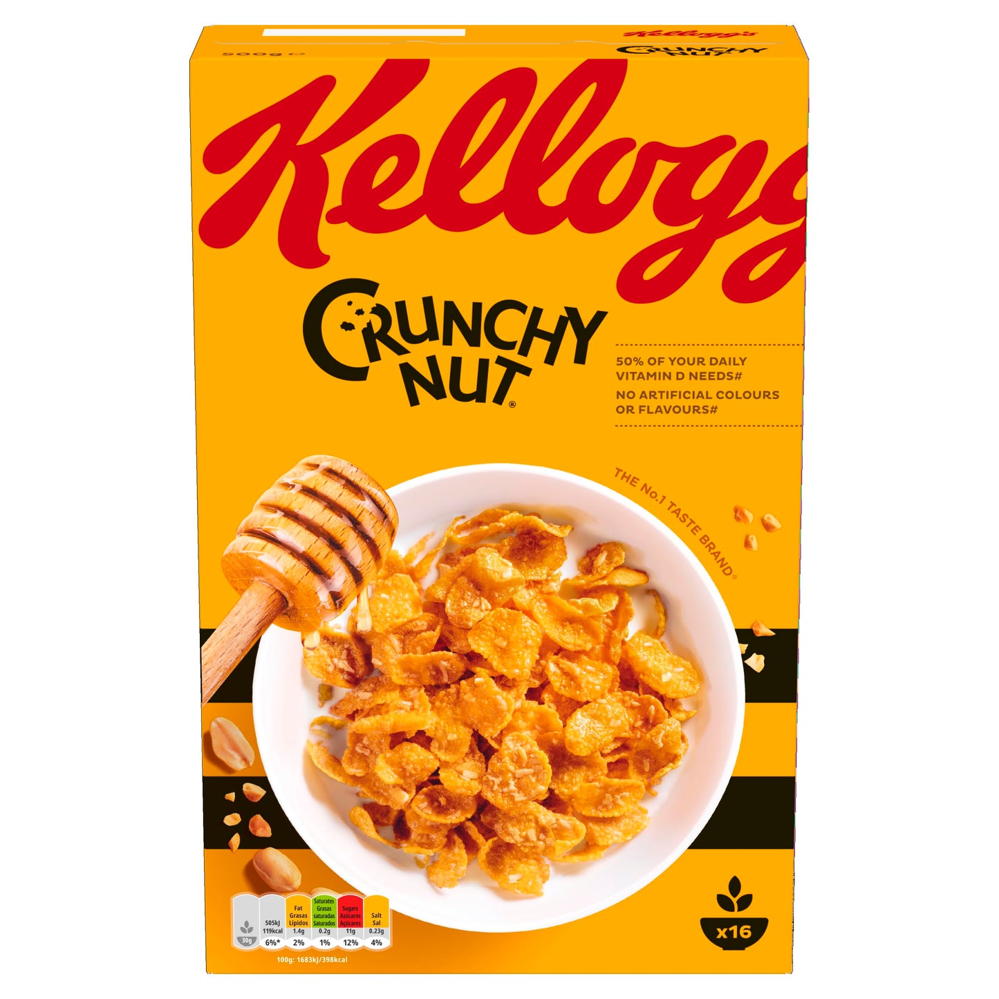 Kellogg's Crunchy Nut 460 G (Pack of 1)