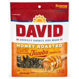 DAVID Jumbo Sunflower Seeds, Honey Roasted Flavor, 5.25 oz.