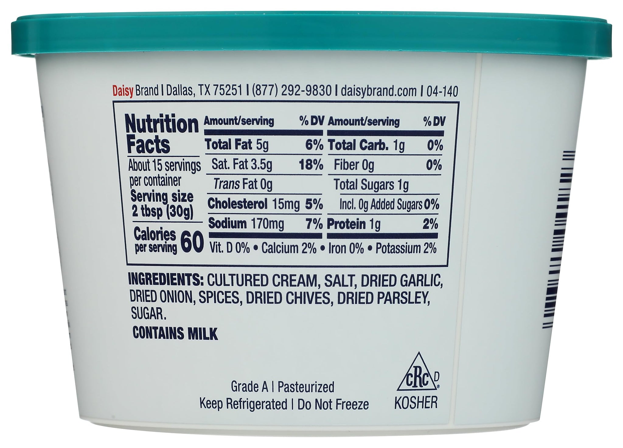 Daisy Sour Cream Creamy Ranch Dip, 16 OZ
