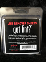 Generic got lint? | Lint Remover Sheets | 3 Pack (225 Total lint Removing Sheets), White
