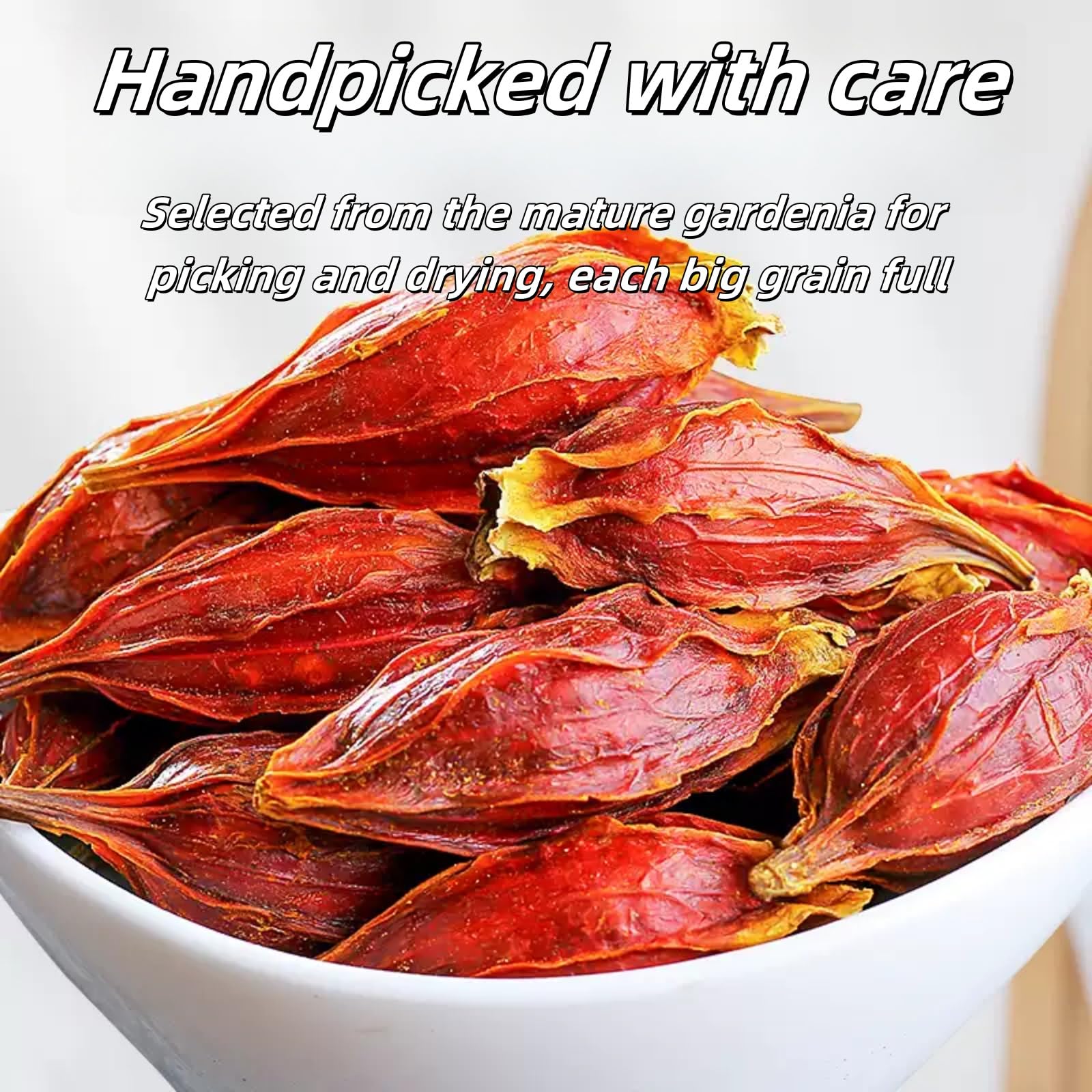 Dried Fruits of Gardenia,Gardenia jasminoides, Gardenia, Gardenia Fruit?Gardenia Jasminoides Tea,250g/8.8oz