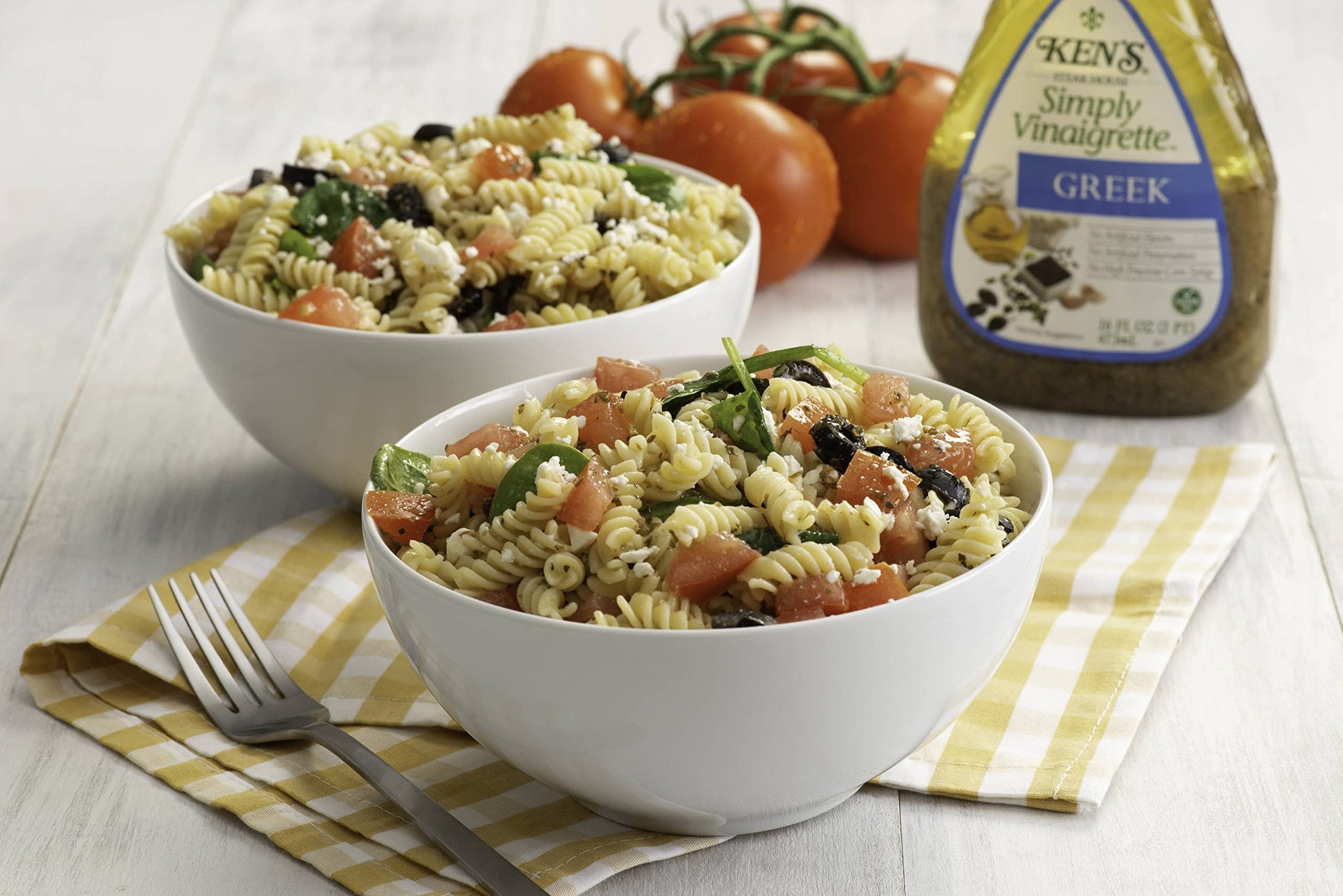 Kens Steak House, Simply Vinaigrette Greek Salad Dressing, 16oz