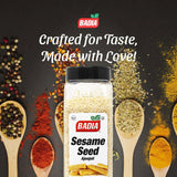 Badia Sesame Seed Hulled 16 oz - Nutty Mild Flavor for Baking, Cooking, Salads, & Breads