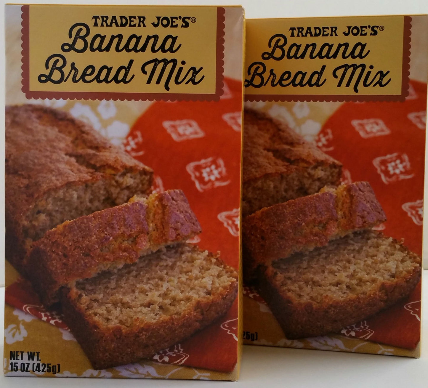 Trader Joe's - Banana Bread Mix - Net Wt. 15 Oz (425g) - 2 Boxes