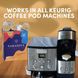Sarasota K-Cup Coffee Pods | Medium Roast Flavored Coffee | Snickerdoodle Sugar Cookie | Single Serve for Keurig Brewers | Gourmet, Low Acid, Mold