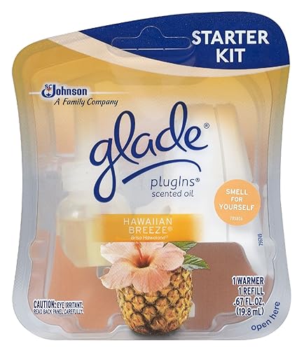 Glade 73099 Hawaiian Breeze Glade® Plugins® Scented Oil Starter Kit