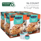 Cinnabon Caramel Pecan Coffee, Keurig Single Serve K-Cup Pods, 96 Count