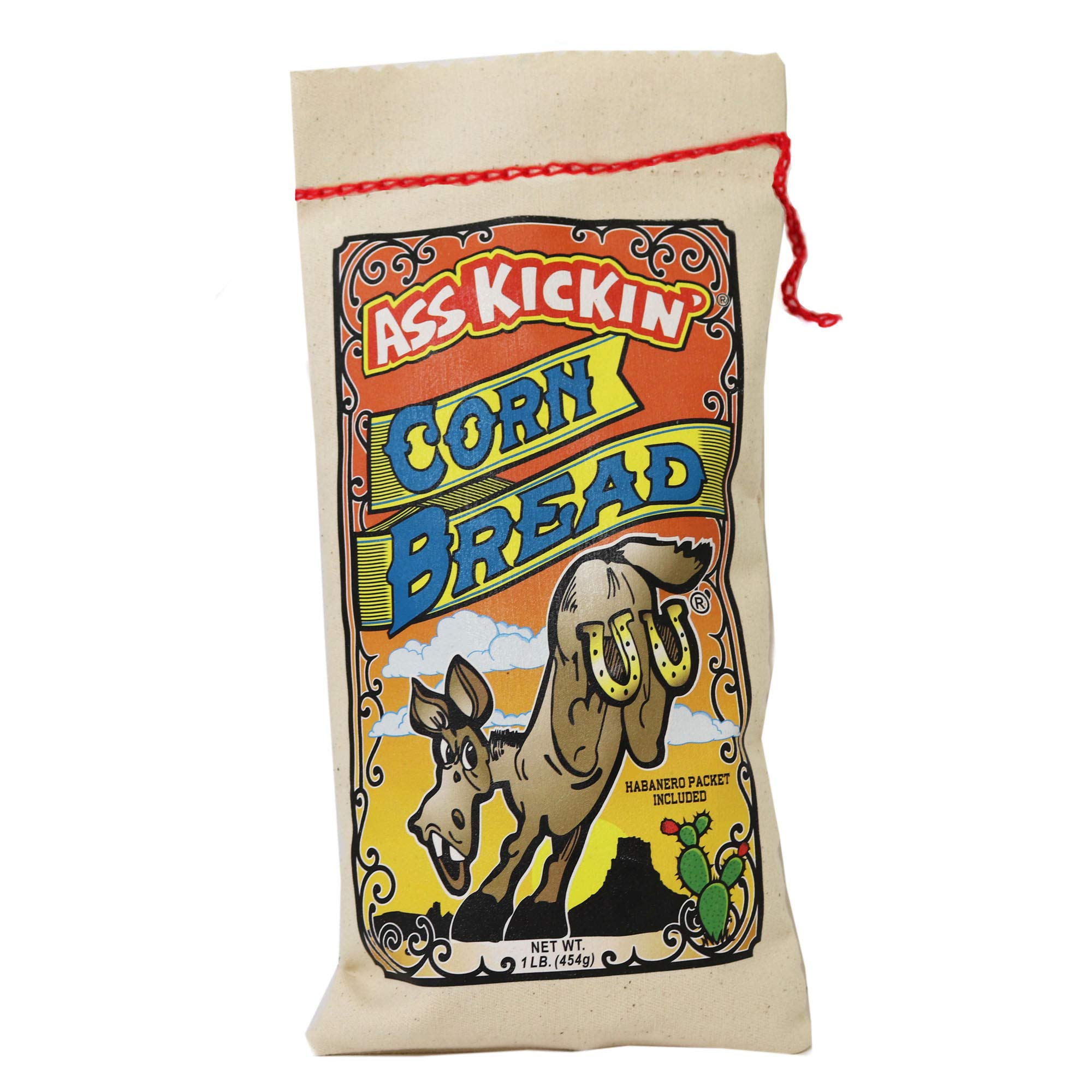 ASS KICKIN' Corn Bread Mix - 6 Pack - Premium Gourmet Gift - 16oz. - Try if you dare! …