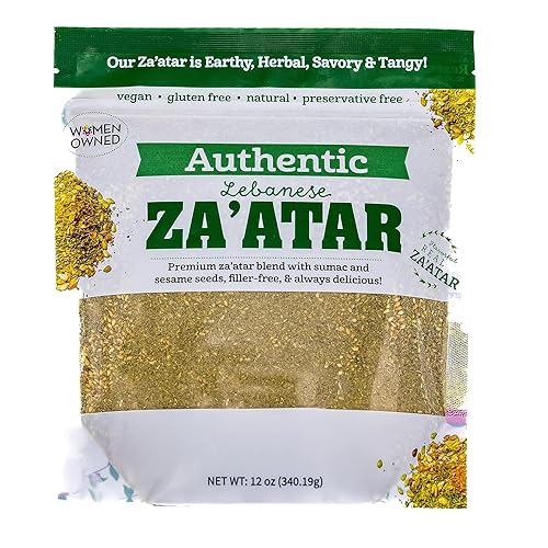 Terranean Zaatar Blend: 12 Oz Bulk Bag of Authentic Lebanese,NONGMO Verified, Pure Ingredients, No Fillers