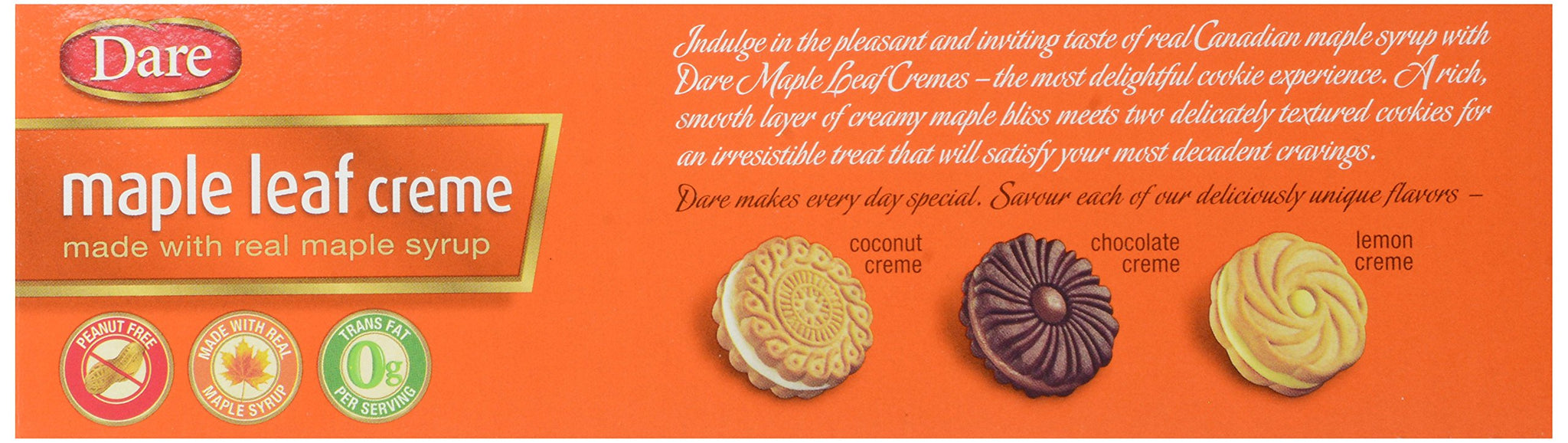 Dare Creme Cookies 10.6 ounce (pack of 2) (maple)2