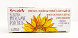 Smude's Brand All Natural Microwave Popcorn - Blended | Blend of White & Yellow Popcorn | 3 Simple Ingredients - Popcorn, Smude’s Sunflower Oil