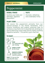 Traditional Medicinals Organic Peppermint Herbal Tea, Alleviates Digestive Discomfort, (Pack of 4) - 64 Tea Bags Total