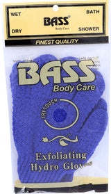 Hair Doc, Scrub Gloves Nylon, 1 Count, Blue