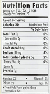 Bubbies, Pickles, Bread & Butter, 33 oz