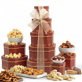 Gift Basket with Assorted Sweets, Cookies and Nuts