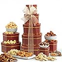 Gift Basket with Assorted Sweets, Cookies and Nuts