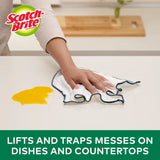 Scotch-Brite Premium Microfiber Kitchen Cloth, 2 Pack