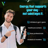 Vital-V Zero Premium Sugar Free Energy Drink with Taurine and B-Vitamins, 0 Calories