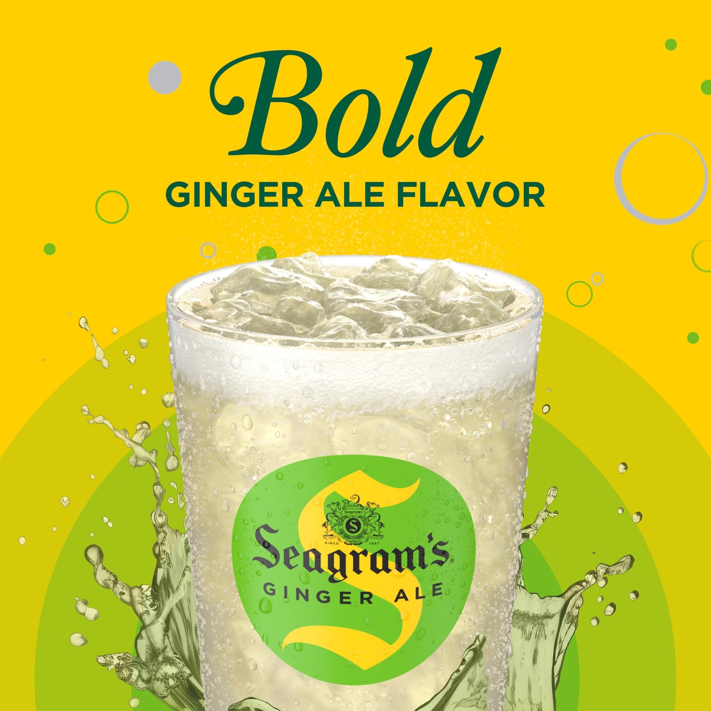 Seagram's Ginger Ale, 7.5 fl oz, 6 Count