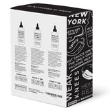Bushwick Kitchen Sriracha Sampler Gift Box, Set Includes Gochujang Sriracha, Super Spicy Gochujang Sriracha, Curry Sriracha Hot Sauce, 5 Recipes