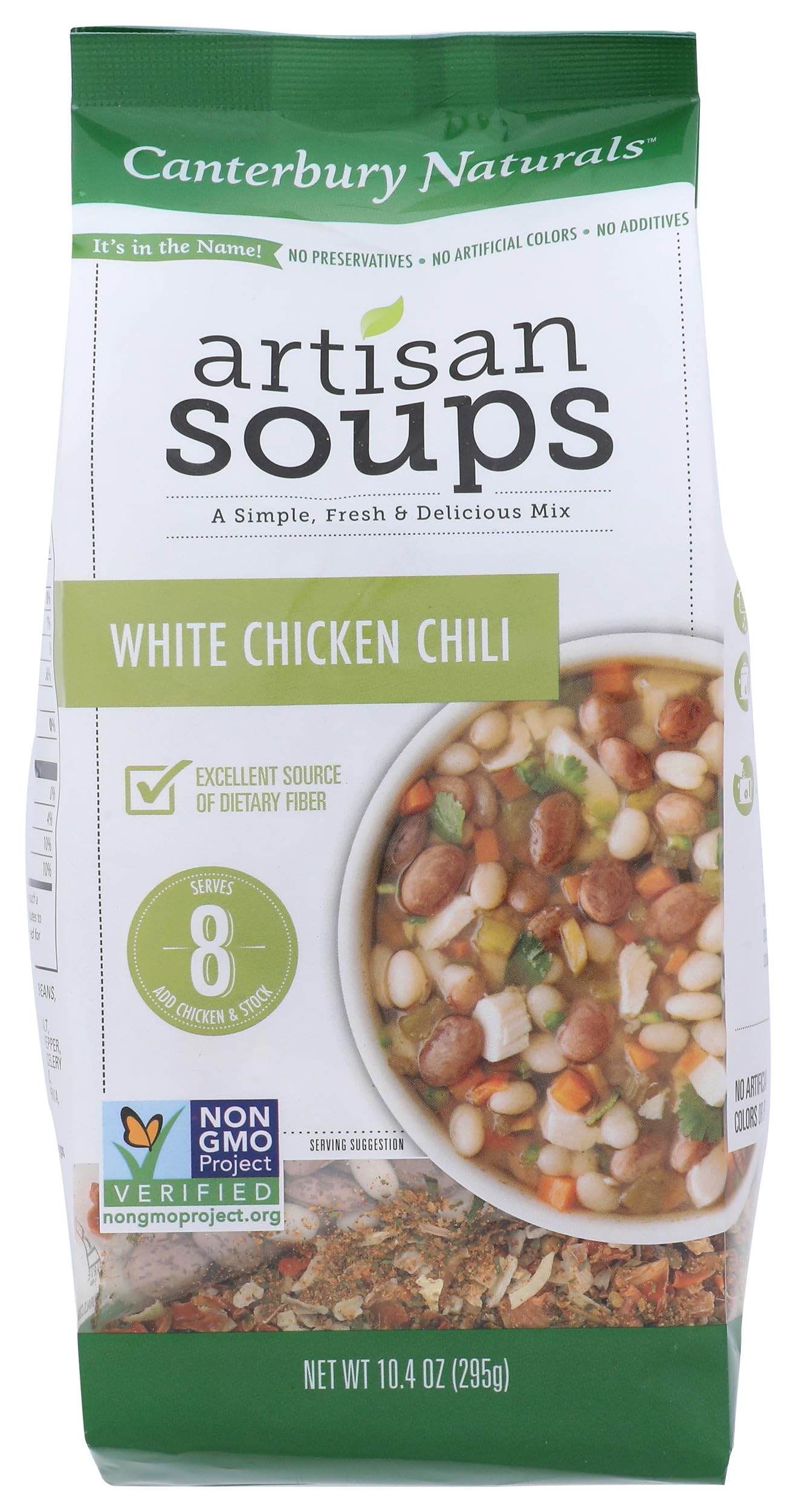 Canterbury Naturals, Soup White Chicken Chili, 10.4 Ounce