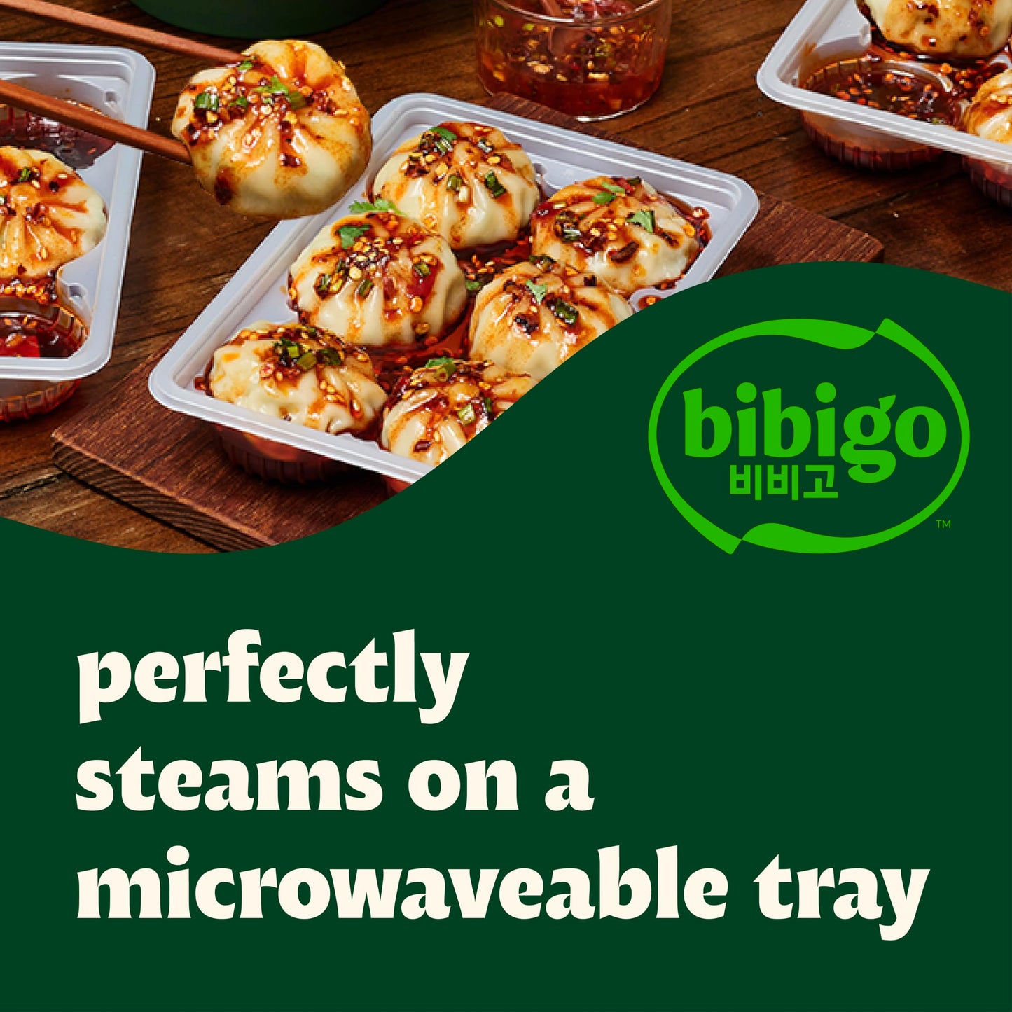 Bibigo Chicken and Vegetable Steamed Dumplings, 6.6 Oz