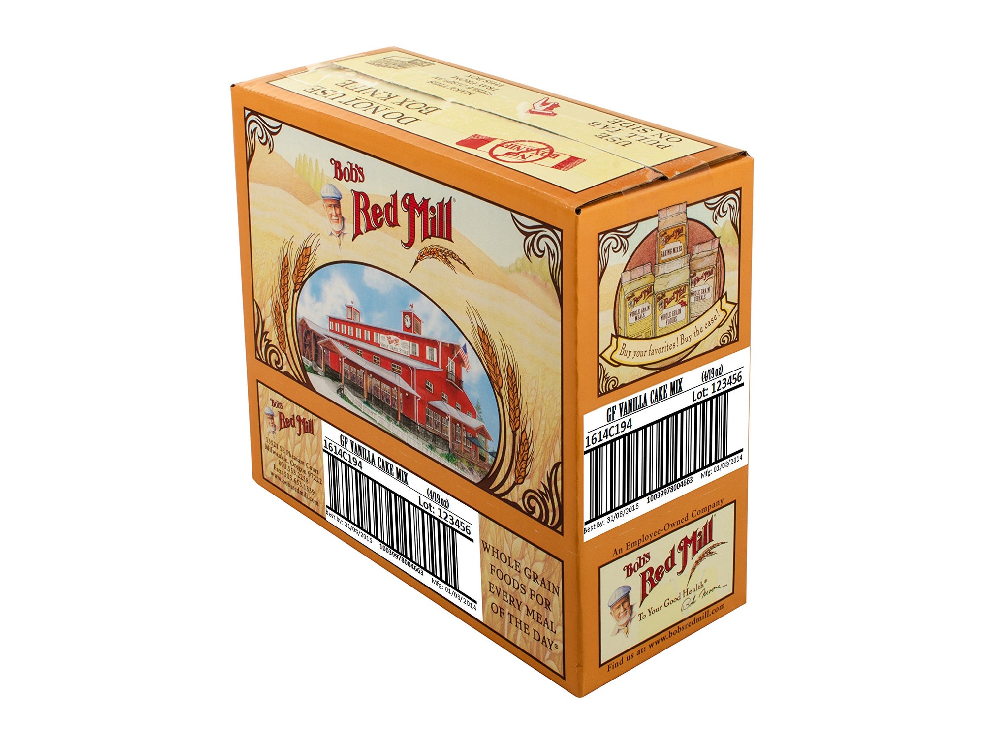 Bobs Red Mill Cake Flour, Vanilla, 19 oz