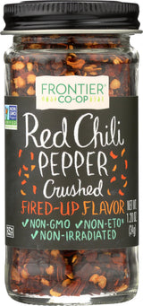Frontier Co-op Ground Red Cayenne Chili Pepper 15,000 Hu, 1.2 Ounce Bottle, Turn Up The Heat in Your Ethnic Recipes, Kosher