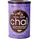Orca Spice Reduced Calorie Chai Tea Latte Mix, 11.9 Oz, Black Tea, Organic Spices, Sugar Free, Dairy Free, Serve Hot or Cold, Just Add Water or Milk