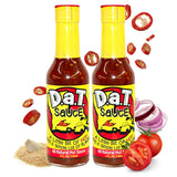 D.a.T. SaUcE, The True Louisiana Original, Gluten Free, No MSG, No Preservatives, All Natural, Modern Mild Cajun Spices & Flavors, 5 oz (2 Pack)