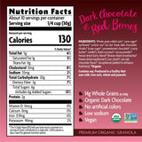 Love Crunch Organic Dark Chocolate & Red Berries Granola, 11.5 oz (Pack of 1), Vegan, Non-GMO, Fair Trade, by Nature's Path