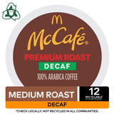 McCafé Decaf Premium Medium Roast K-Cup Coffee Pods (12 Pods)