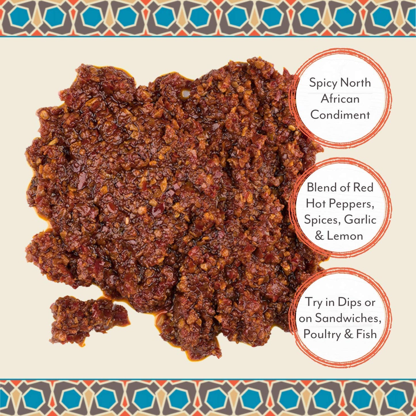 Roland Foods Harissa Red Chili Spread, Specialty Imported Food, 28-Ounce Can