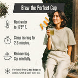 Numi Organic Gunpowder Green Tea, 100 Green Tea Bags, Full-Bodied & Gently Rolled