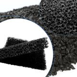 Nispira Activated Charcoal Odor Filter Refills Deodorizers Compatible with Simplehuman Filter Case Trash Cans, 6 Packs