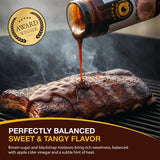 House of Q Five Star Competition BBQ Sauce - Award-Winning Sweet & Tangy Tomato-Based Barbecue Sauce with Hint of Heat - Perfect for Chicken, Pork