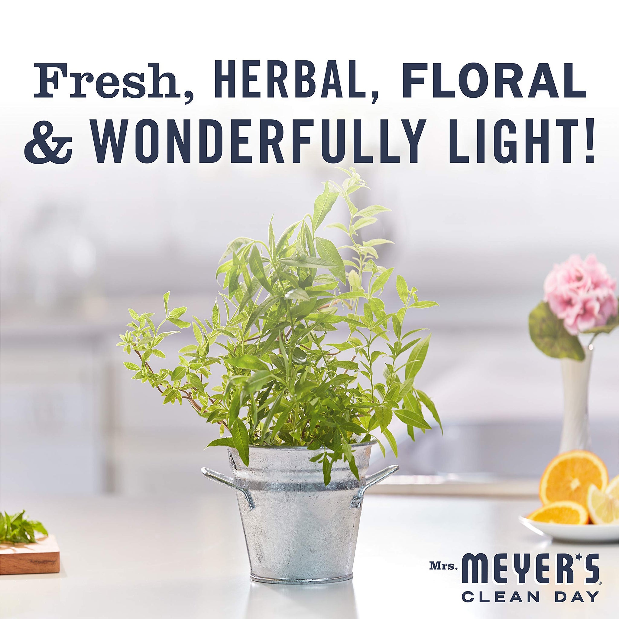 Mrs Meyer's Lemon Verbena Laundry Detergent, 64 FZ