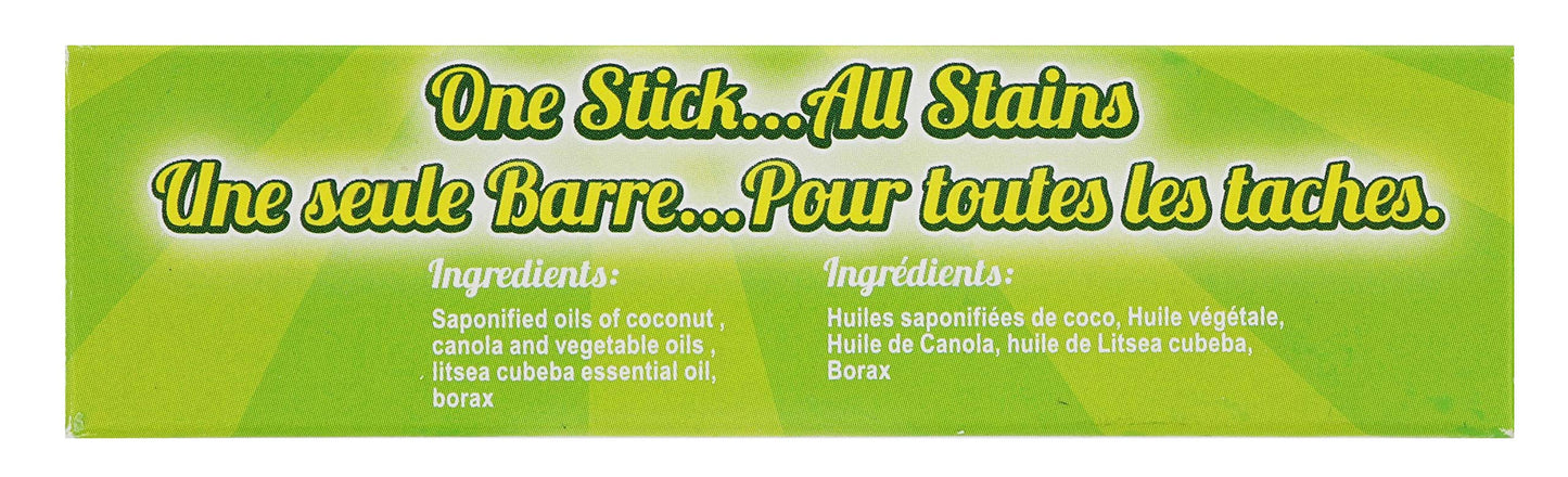 BunchaFarmers All Natural 100% Biodegradable Environmentally Friendly Stain Remover Stick Made in Canada (6 Pack)