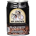 Mr. Brown Black Coffee, 8.12 Ounce (Pack of 24)