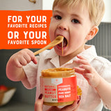 Nate's Honey Peanut Butter, Creamy, All-Natural - 3 Real Ingredients, Sweetened Only with Pure Honey - 15 oz Jar - No Refined Sugar, No Palm Oil, Easy