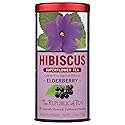 Republic of Tea Hibiscus Elderberry Herbal Tea Bags 36 Count, 36 CT