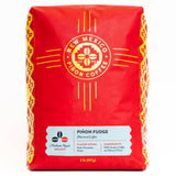 New Mexico Piñon Piñon Fudge Ground Coffee Medium Roast 100% Brazilian Arabica, Naturally Flavored Rich Chocolate & Nutty Scoop & Brew Grounds - 2 Lb